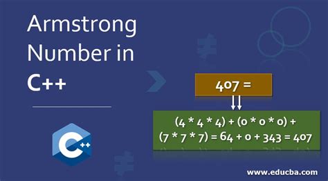 armstrong number in c.